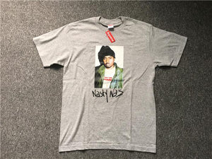 Supreme Nas Tee Grey