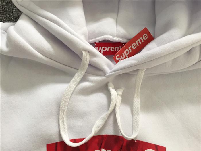 Supreme Comme Des Garcons Box Logo Hoodie Black – vnderwick