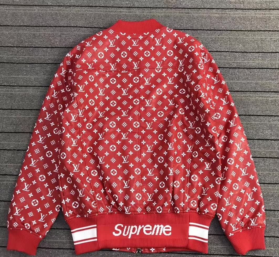 Louis Vuitton Jacket In Red