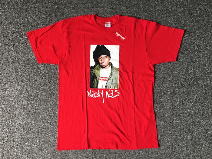 Supreme Nasty NAS Print T-Shirt - Red