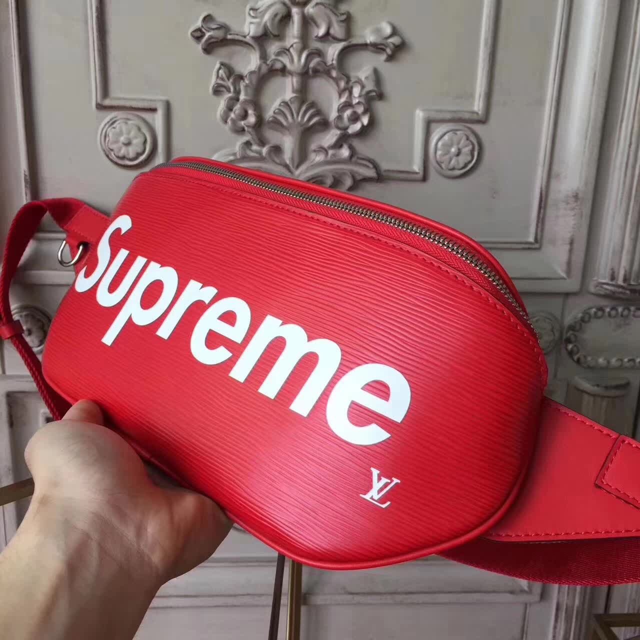 Supreme LV Chest Bag - Red