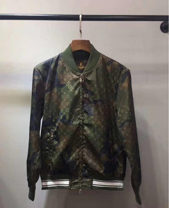 Supreme LV Baseball Jacket