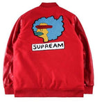 Supreme Gonz Ramm Varsity Jacket - Red