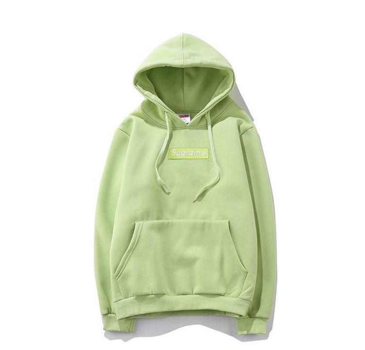 即日発送 Supreme box logo hoodie light greenトップス