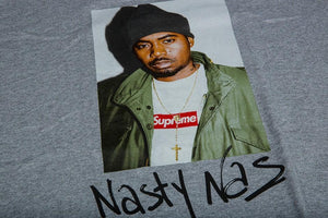 Supreme Nas Tee Grey