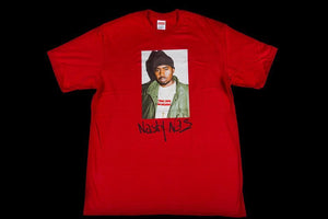Supreme Nas Tee Red vnderwick